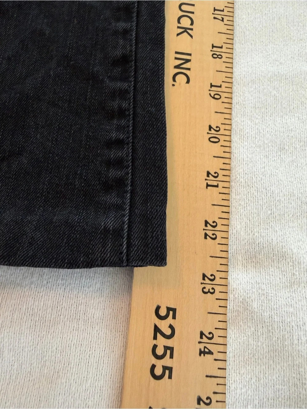 LRL Ralph Lauren Charcoal Black‎ Cropped Jeans Size 4 Classic Stretch Denim